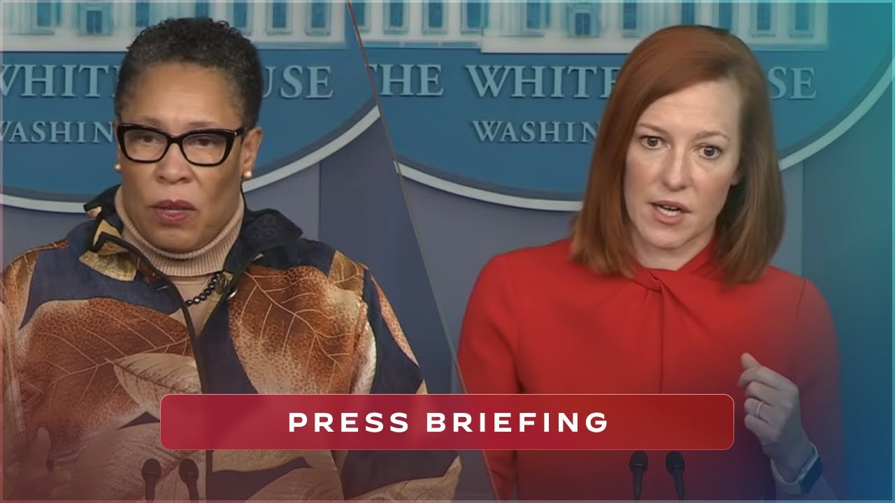 White House Press Secy clarifies Biden’s statement on mask wearing