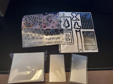 Diamond Press Holiday Shaker Tag Kit Unboxing!