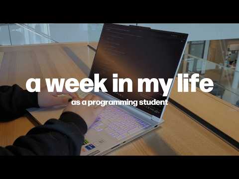 a week in my life 🎬 | chill vlog, lenovo legion 7i laptop, coding and gaming