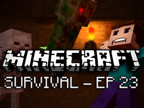 Minecraft: Survival Let's Play Ep. 23 - Blazemassacre