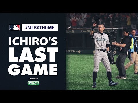 Ichiro Suzuki's Last Game (Mariners vs. Athletics, 3/21/19) | #MLBAtHome