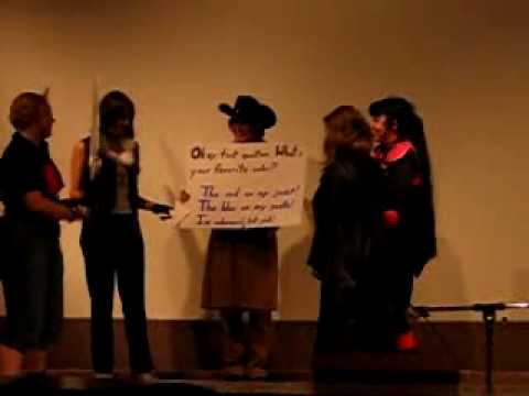 Anime Evolution 2005 cosplay skit FF8 yaoi