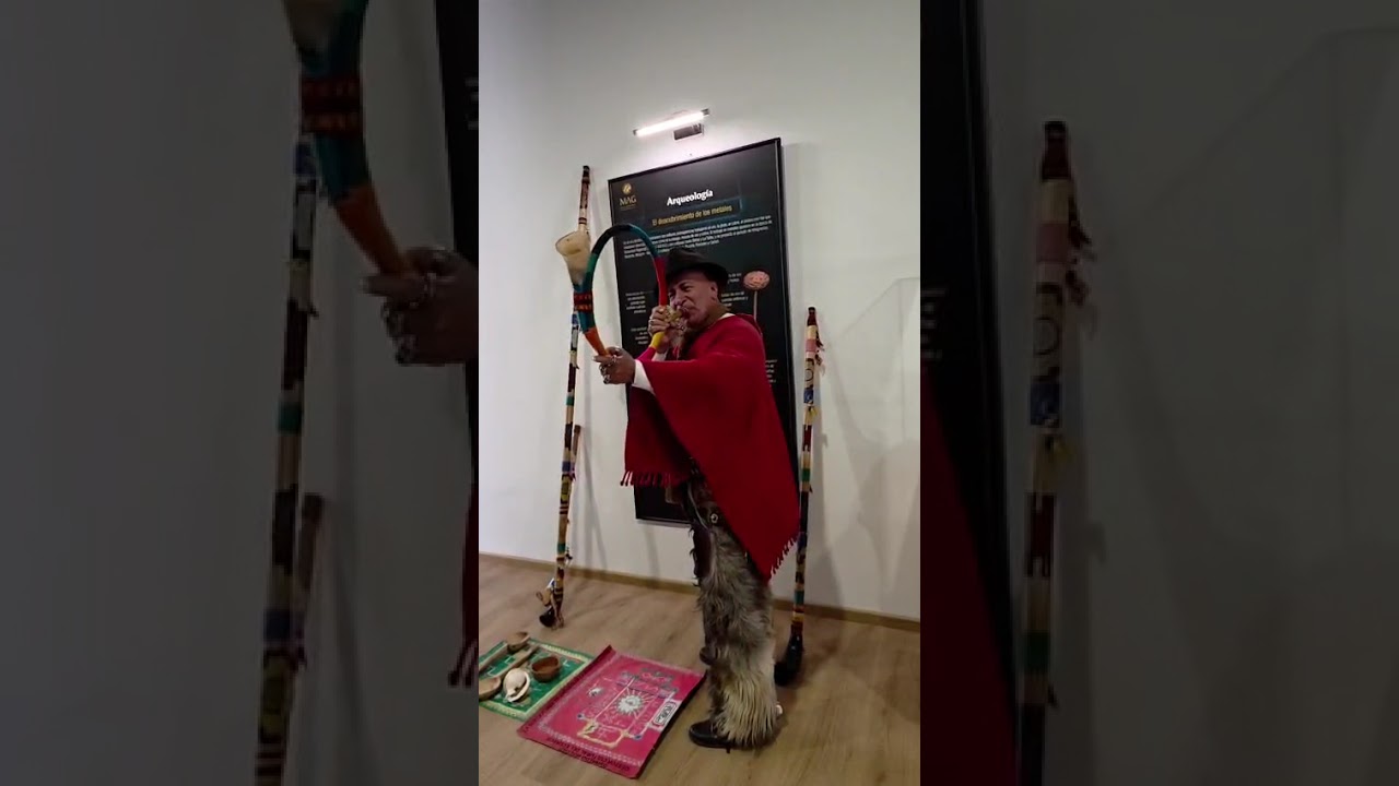 Demostración del instrumento Bocina Churo