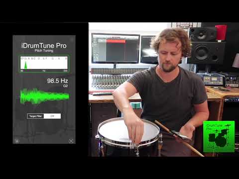 Acoustics Theory for Drum Tuning: Tuning the Pitch of a Drum