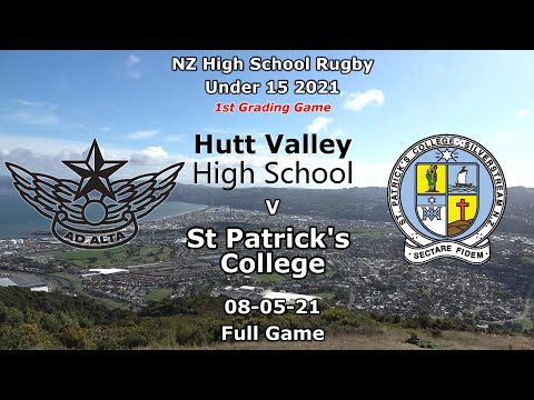 002 Rugby U15y Hutt Valley High School v St Pat's Stream  08-05-21