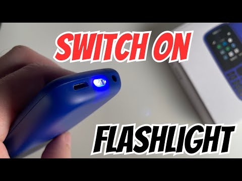 How To Switch On The Flashlight Nokia 105