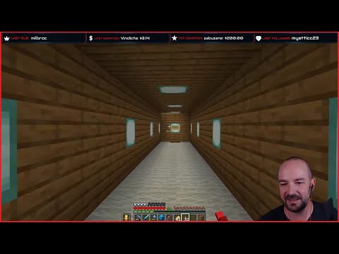 Hermitcraft 7 - Tango discovers fake Mycelium Resistance base live on stream