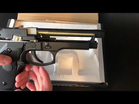 Cm.126 electric air soft pistol review and shooting