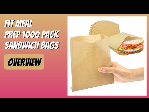 REVIEW (2026): Fit Meal Prep 1000 Pack Sandwich Bags. Features