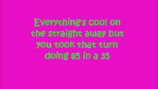 Jesse McCartney-Invincible Lyrics on screen