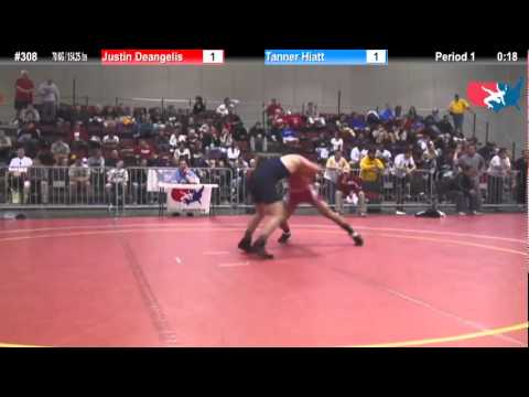 FILAJRFS: 70 KG / 154.25 lbs: Justin Deangelis (Oklahoma Elite) vs. Tanner Hiatt (Panther WC)