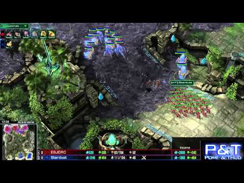 (HD736) Jaedong vs Stardust - G1 - Heart of the Swarm [FR]