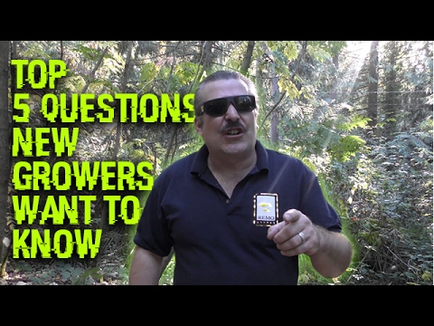 Top 5 Questions New Growers Want To Know FAQ