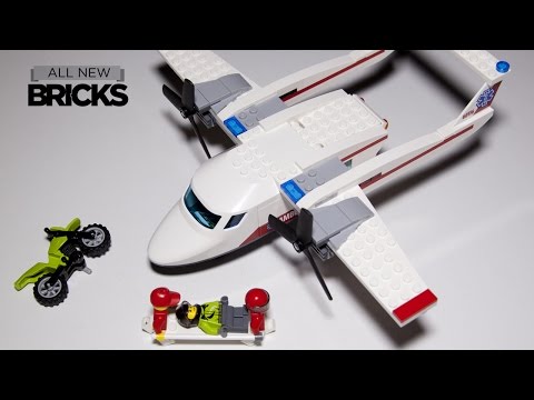 Vidéo LEGO City 60116 : L'avion de secours