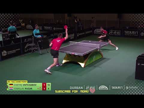 Dimitrij Ovtcharov vs Tomislav Pucar | Durban 2023 Table Tennis Championships | Germany vs Croatia