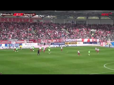 35.ST Spielbericht Hallescher FC - Stuttgarter Kickers