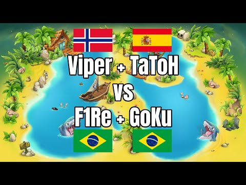 Viper+TaToH vs F1Re+Goku | 2v2 Tourney (One Good+One Bad Civ) | Quarters