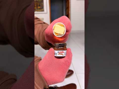 How to eat CHOCOLATE spread properly? With BUTTER and toast bread😎❤️🍞🧈🍫| CHEFKOUDY