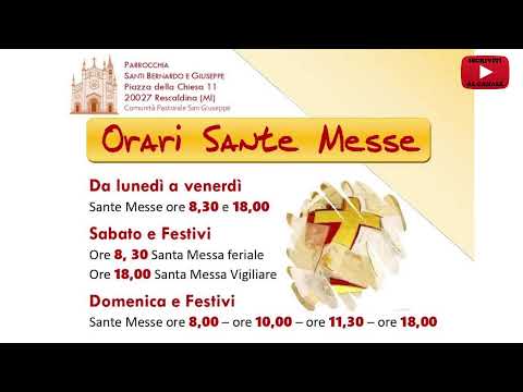 Live streaming di Rescaldina - Chiesa dei Santi Bernardo e Giuseppe