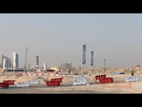 محمد بن راشد يطلق الأعمال الإنشائية لـبرج "خور دبي"