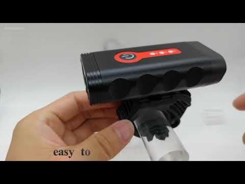 BurningSun Bike Light Set 5 Mode 1000 Lumens Bright USB Rechargeable Bicycle Front Back LED Cycling