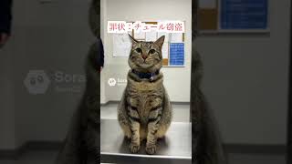 【猫逮捕】おやつ窃盗で取り調べされた猫（AIアニメ）