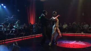 Jésica Gómez y Franco Andrada improvisando "A Evaristo Carriego" en Maldita Milonga