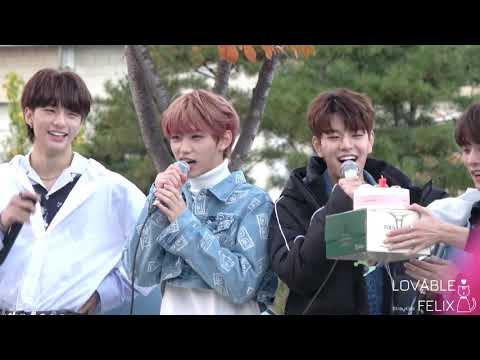 [4K/fancam]181027 스트레이키즈 미니팬미팅② (StrayKids Felix focus)