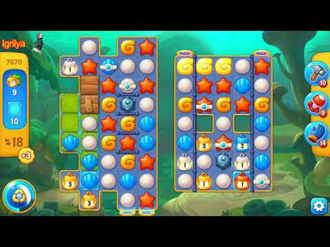 Fishdom level 7870 / Фишдом уровень 7870