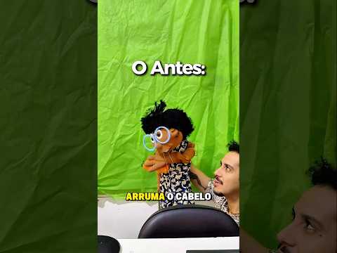 Como se o boneco ganhasse vida própria! #bonecos #puppets #bastidores