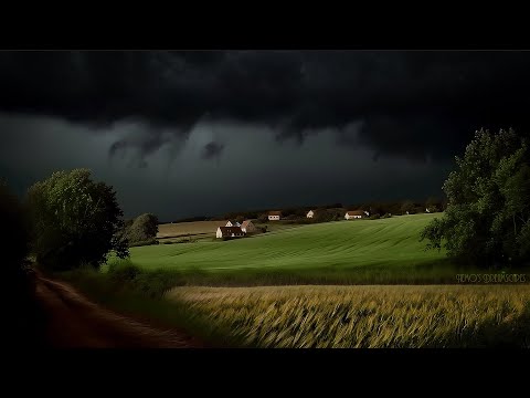 1940s Calm Before the Storm | Thunder Rolls Over Your Childhood Village | Vintage Oldies Music