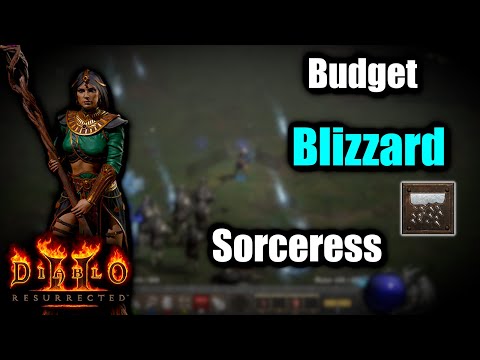 Budget Blizzard Sorceress - The best Boss Farmer for early ladder start - Diablo 2 Resurrected