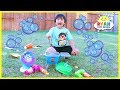 Bubble Machine Toys for kids Pretend Play Grill!