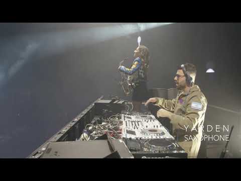YARDEN SAXOPHONE LIVE Opening for DJ Marshmello ירדן קליימן