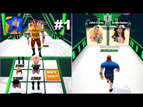 Wrestling Trivia Run - New Release - Hyper Hybrid Casual - Gameplay Walkthrough (iOS & Android) - YouTube
