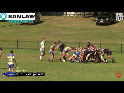 2019 NHRU - Premier 3 Round 7 Highlights - Hamilton v Maitland