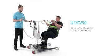 Verteo - Mobilny podnośnik pacjenta