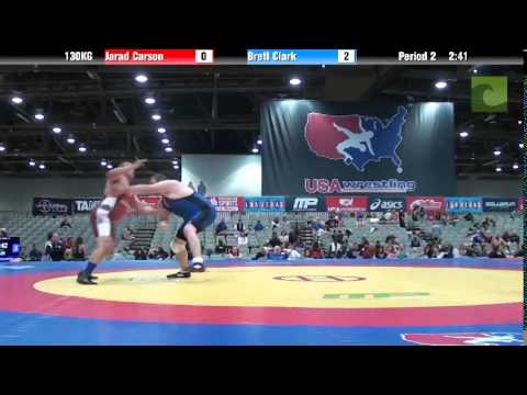 B Division 130KG - Jarad Carson vs. Brett Clark