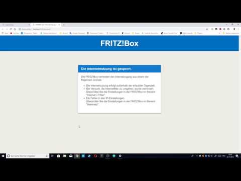 WLAN Router(FRITZ!Box) Internetsperre umgehen in 1:40 Min!