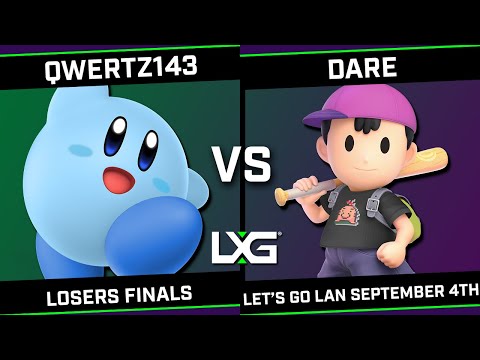 qwertz143 (Kirby) vs Dare (Ness) - LXG Let's Go LAN September 4th - Losers Finals