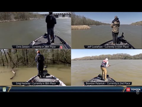 2021 Bassmaster Elite at Pickwick Lake, AL - Toyota Mid Day Report - Day 1