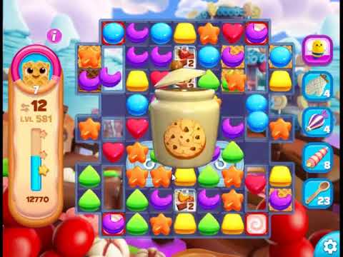 Cookie Jam Blast Level 581 - NO BOOSTERS 🍪 | SKILLGAMING ✔️