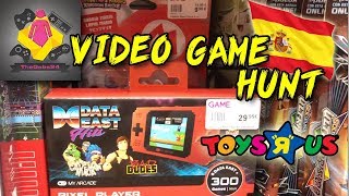 Video Game Hunting in SPAIN AND Toys R Us is OPEN | Cheap Nintendo Switch and PS4 Games | TheGebs24