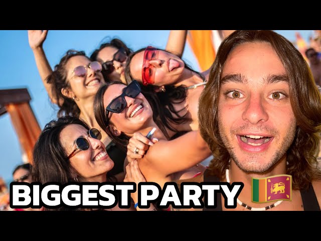 Travel vlog - BIGGEST Beach Party in Sri Lanka 🇱🇰 (Arugam Bay)