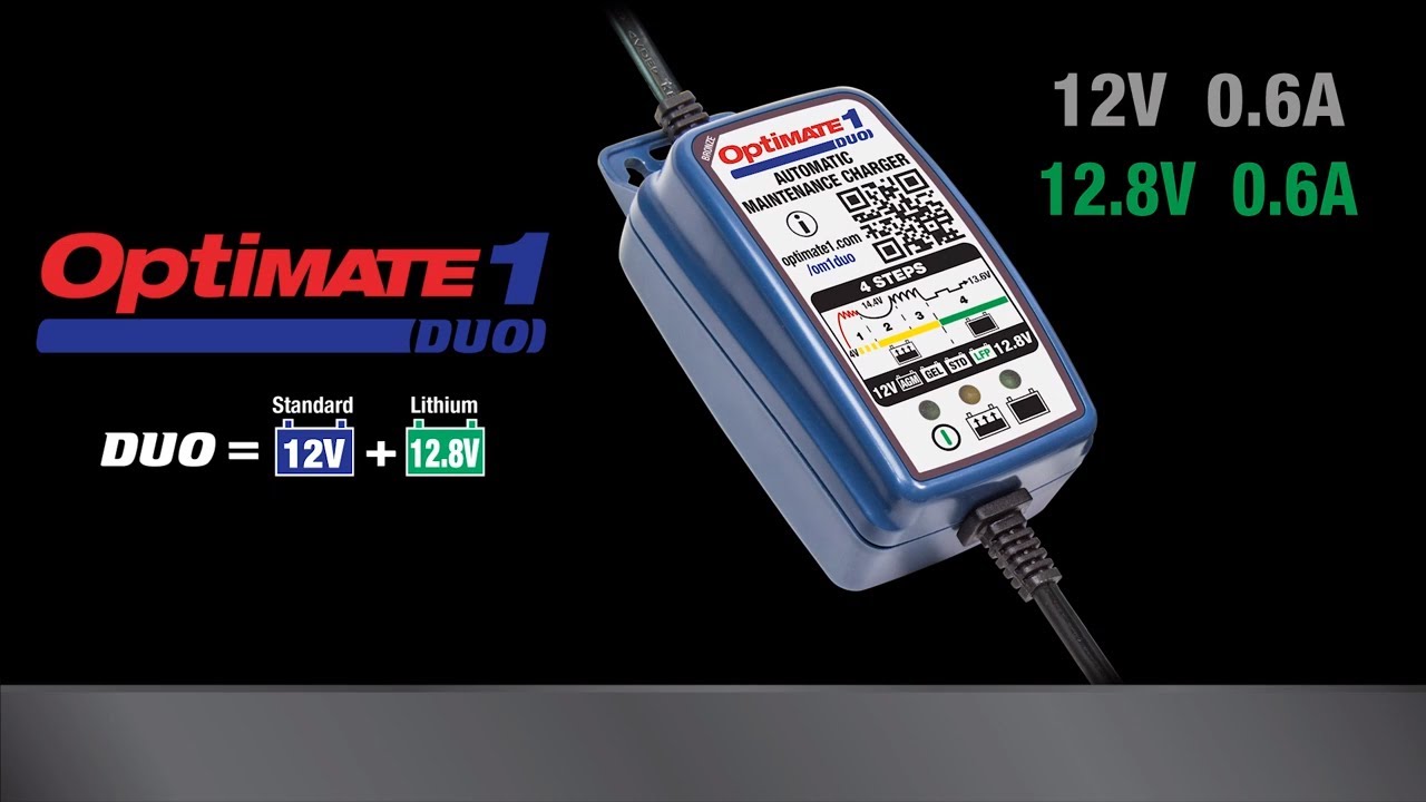 TecMate OptiMate 1 Duo Battery Optimiser (SAE) Video