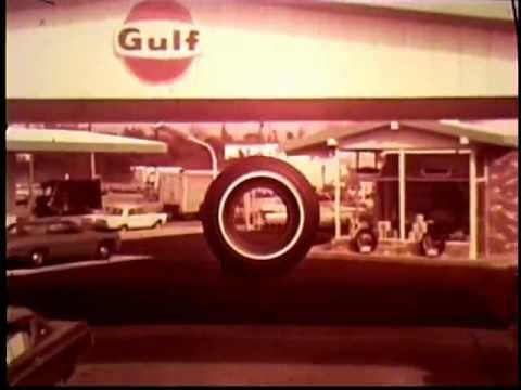 1968 Gulf Tire Commercial - Gulf Gasoline Stations