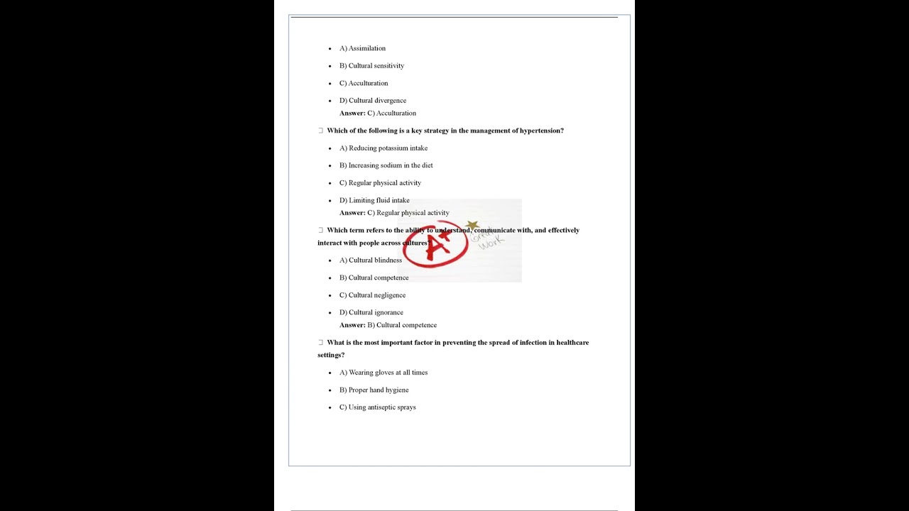 RASMUSSEN COLLEGE MDC 1 EXAM 2 QUESTIONS AND ANSWERS