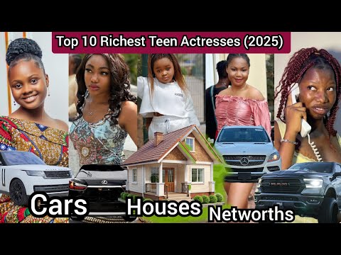 Top 10 Richest Nollywood Teen Actresses 2025.⭐Their Net worth, Cars, Houses, Biography, Age, Movies