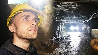 Into a mine 90 meters underground Canada Vlog #end 