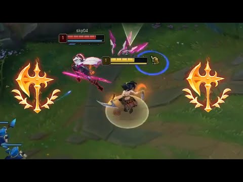 Akali vs Irelia lvl 1
